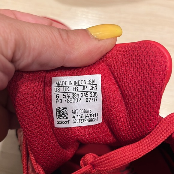 NW Adidas Red Snake Skin - Picture 5 of 9